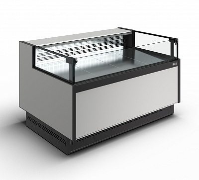 Витрина холодильная Carboma GC110 VM 1,5-2 открытая без боковин (версия 2.0) (цвет по схеме стандарт)