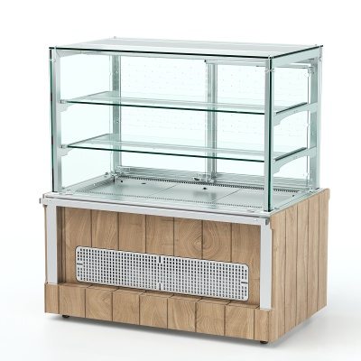 Витрина кондитерская холодильная закрытая (2 полки) RC33A Capital 1505x725x1255(580)мм REFETTORIO