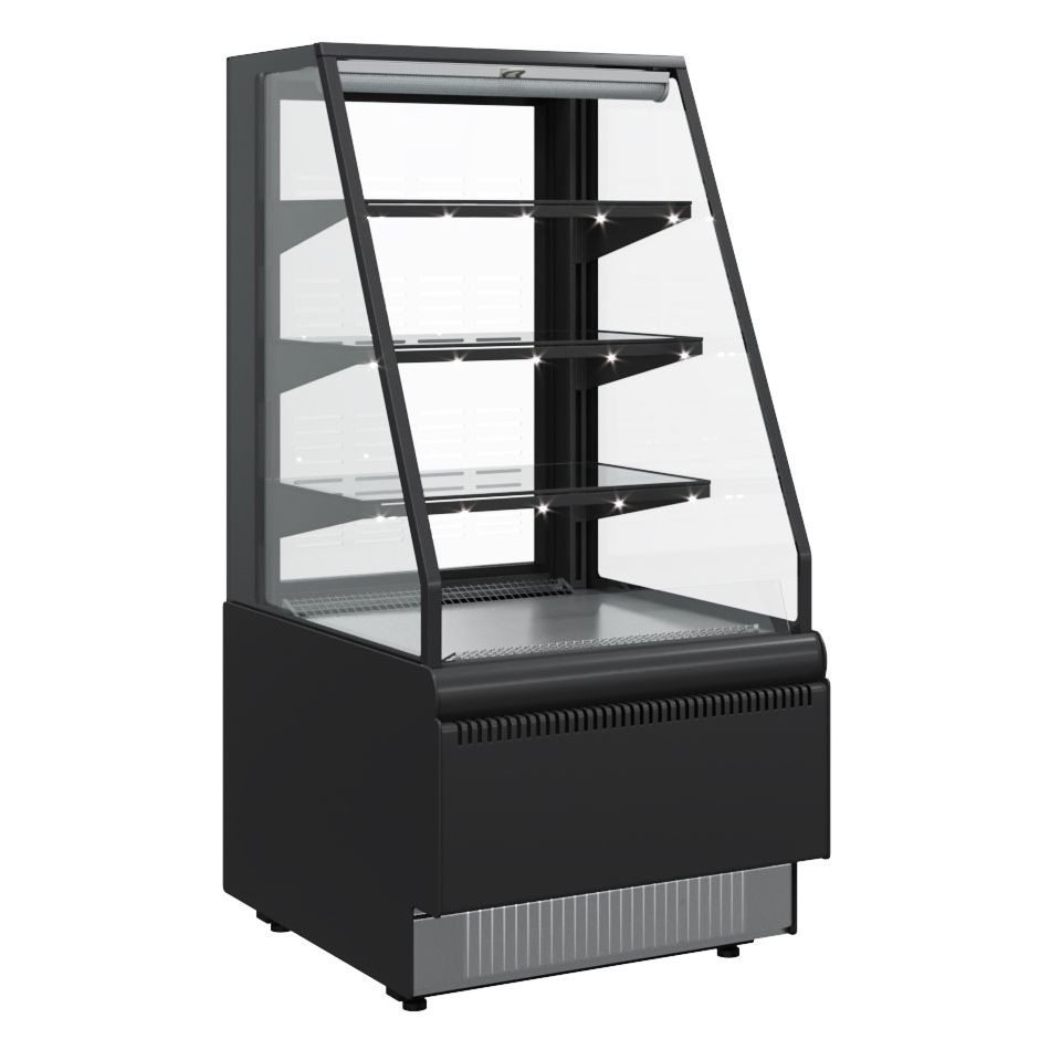Витрина холодильная Carboma KC70 VM 0,6-2 STANDARD 9006-9005 (открытая)