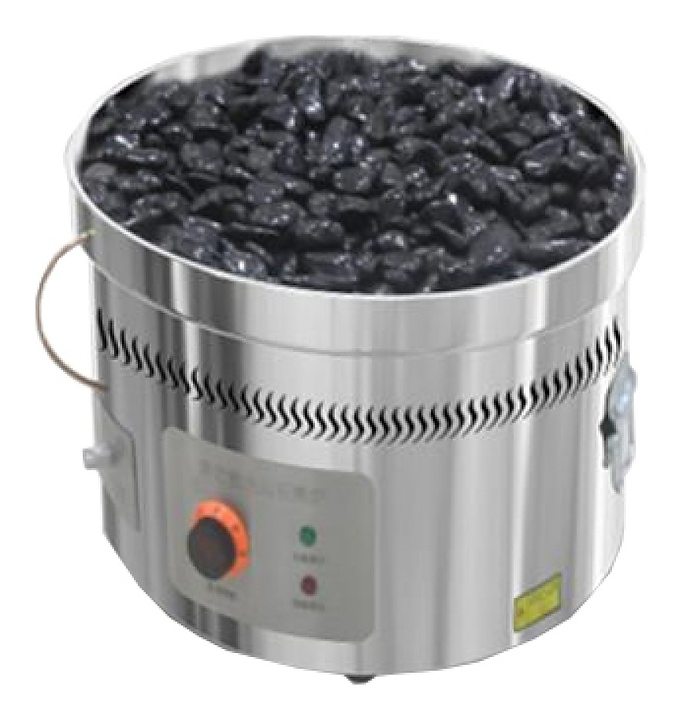 Гриль галечный HURAKAN HKN-PEG400R