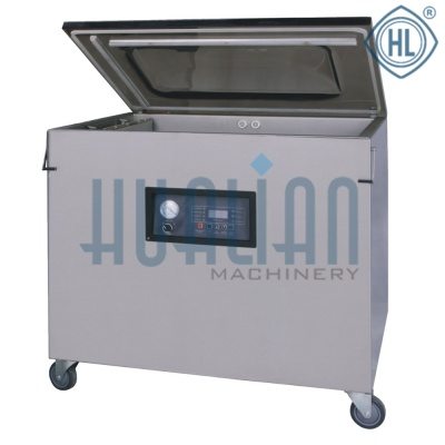 Напольная однокамерная вакуум-упаковочная машина Hualian DZ-800/2L, нерж.