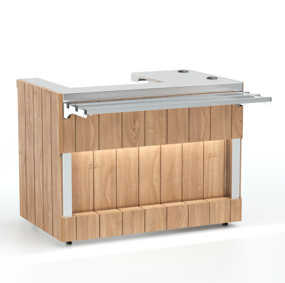 Прилавок кассовый правый RSK62NA Kids 1105x700x760мм Capital Kids REFETTORIO