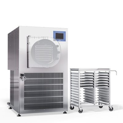 Лиофильная сушильная камера Abat ЛФ-25П, серия CHEF, нерж. корпус, 400В, 1356х1050х1768 мм