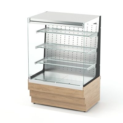 Витрина кондитерская холодильная открытая пристенная (3 полки) RKC22A PO Crystal 1250x700x1455мм REFETTORIO