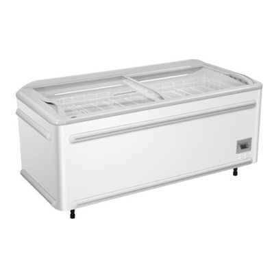 Ларь морозильный Haier GTE1850W торец