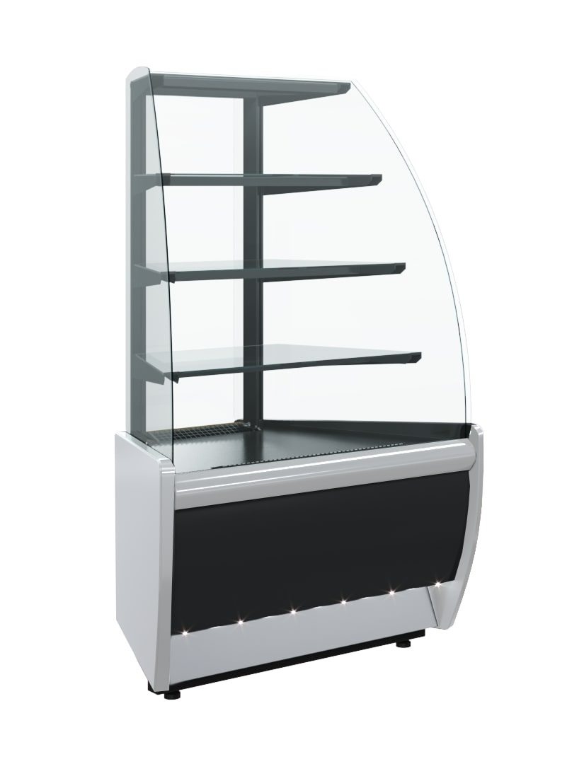 Витрина нейтральная Carboma K70 N-3 LIGHT 0011-9005