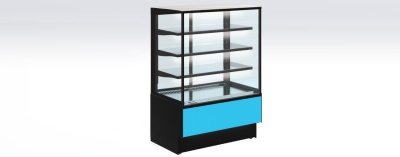 Витрина холодильная ВПВ (ADAGIO Cube 900 Д) закаленное стекло ADAGVCUBE 90 R290 CRYSPI