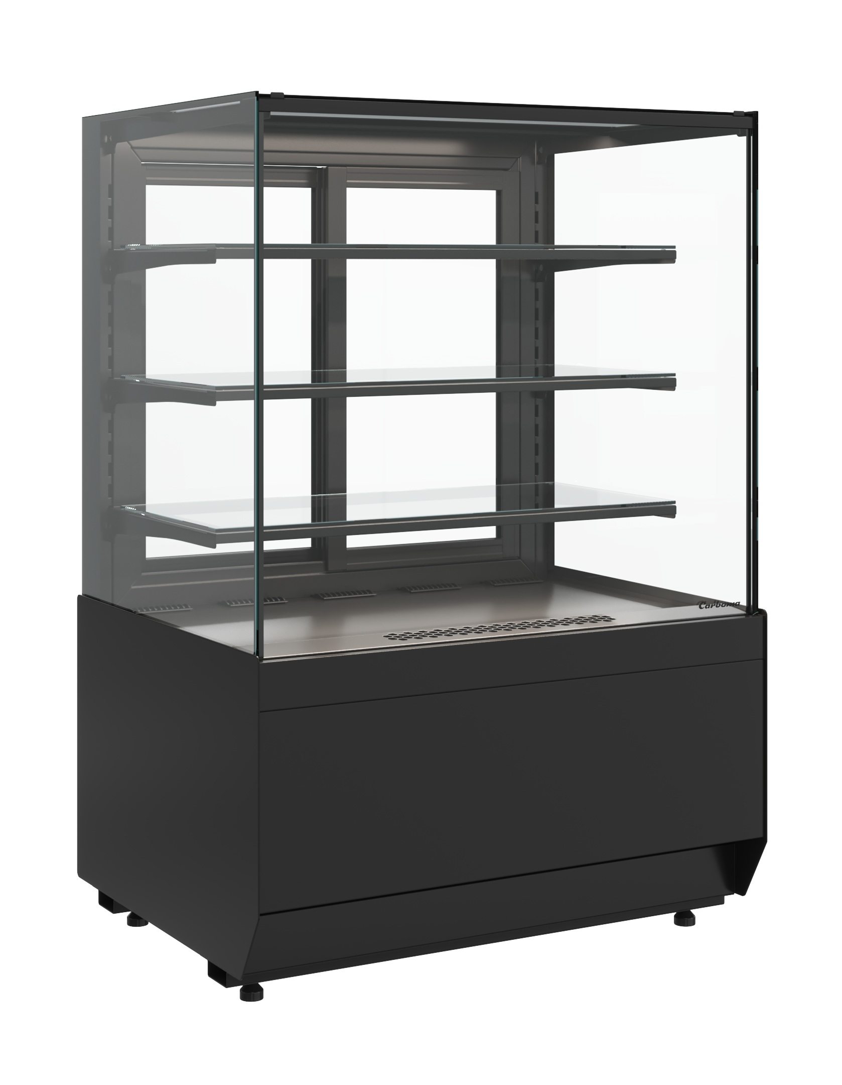 Витрина холодильная Carboma KC70 VM 1,3-1 LIGHT (версия 2.0) (цвет по схеме стандарт)