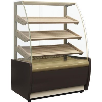 Витрина хлебная Carboma K70 N 1,3-2 LIGHT Bread 0013-0430 (без стекла)