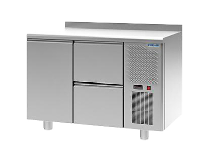 Стол холодильный POLAIR TM2-02-G с бортом