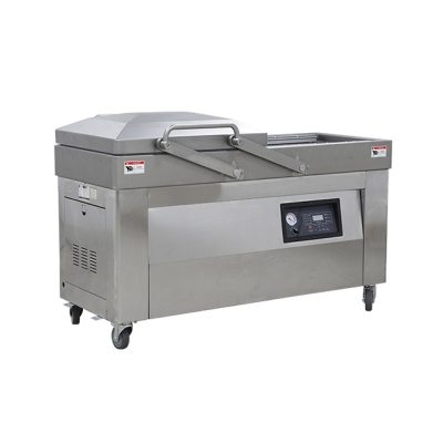 Напольная двухкамерная вакуум-упаковочная машина Hualian DZ-610/2SA/ SS, HVC-610S/2A, нерж.