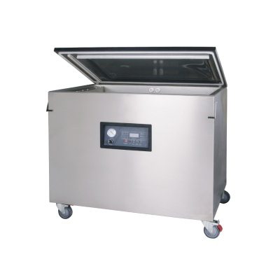 Напольная однокамерная вакуум-упаковочная машина Hualian DZ-1000/2L SS, нерж.