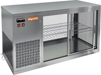 настольная холодильная витрина hicold vrl 1300 r