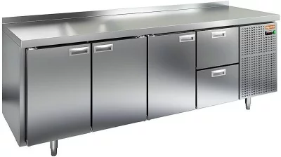 стол морозильный gn 1112/bt (2280х700х850 мм)