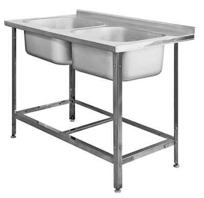 Ванна SINC WP 2/12645 нерж