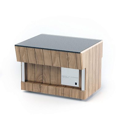 Прилавок с охлаждаемой поверхностью пристенный без полки RBK21RAW ШС Kids 805х740х760мм Capital Kids REFETTORIO