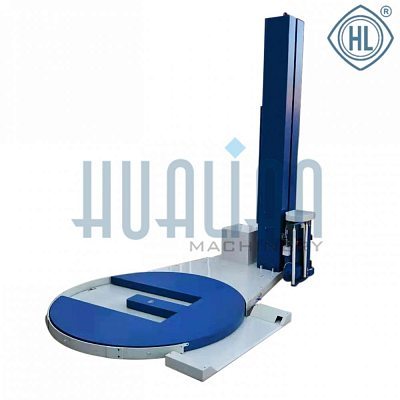 С E-платформой Про паллетоупаковщик Hualian HL-1650EF, с механическим натяжением