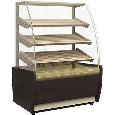 Витрина хлебная Carboma K70 N 1,3-2 LIGHT Bread 0013-0430 (без стекла)