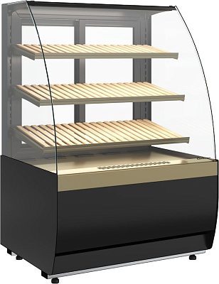 Витрина хлебная Carboma K70 N 0,9-1 LIGHT Bread (версия 2.0) (индивидуальное исполнение)