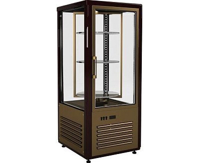 Витрина кондитерская Carboma D4 VM 120-2 (R120Cвр) (0430 INOX)