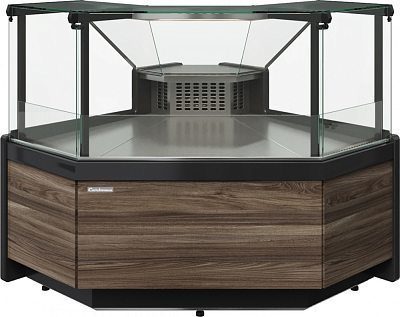Витрина холодильная Carboma GC111 VM-6 (внутренний угол, динамика) (1010 (Мариель))