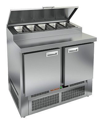 стол охлаждаемый для пиццы hicold pze1-11/gn