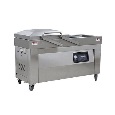 Напольная двухкамерная вакуум-упаковочная машина Hualian DZ-610/2SA/ SS, HVC-610S/2A, нерж.