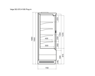 Vega SG 070 H195 Plug-in 100