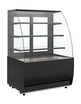 Витрина холодильная Carboma K70 VM 0,9-1 LIGHT (версия 2.0) (9005)